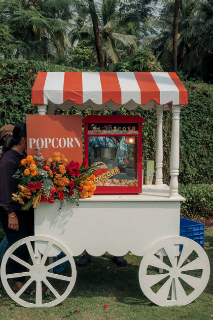 Signage and Photo-op — Carnival decor — W GOA